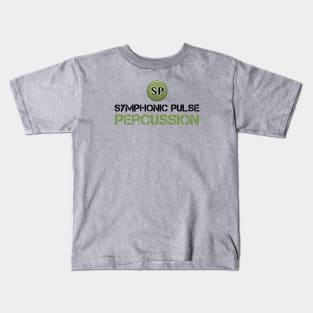 Symphonic Pulse Percussion - Basic Logo Kids T-Shirt